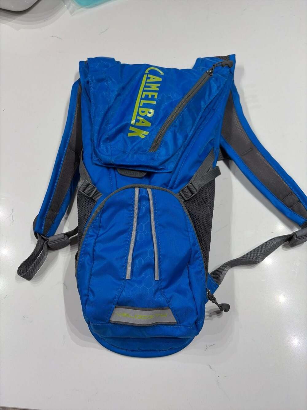 CamelBak Velocity Hydration Pack Blue with New 1.0L Reservoir
